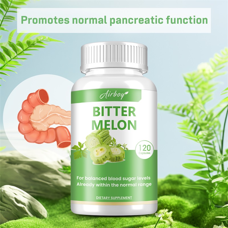 Bitters Bottle Set - Bitter Melon Capsules - Weight Management,