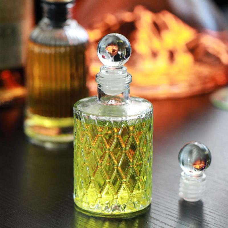 Bitters Bottle Set - Vintage Glass Bitters Bottle With Glass