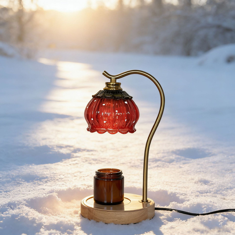 Old Fashioned Glass - Nordic Glass Candle Warmer Lamp Retro