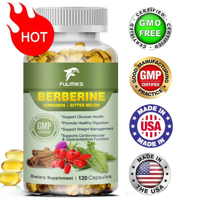 Bitters Bottle Set - Berberine Capsules + Ceylon Cinnamon +