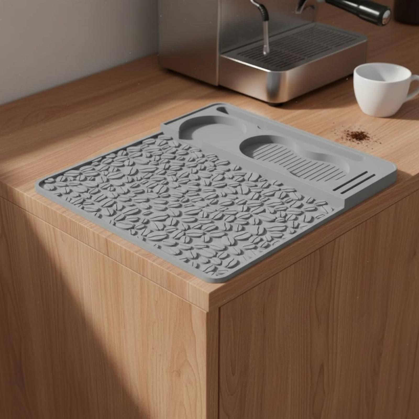 Home Bar Stand - Coffee Press Pad Silicone Coffee Bar