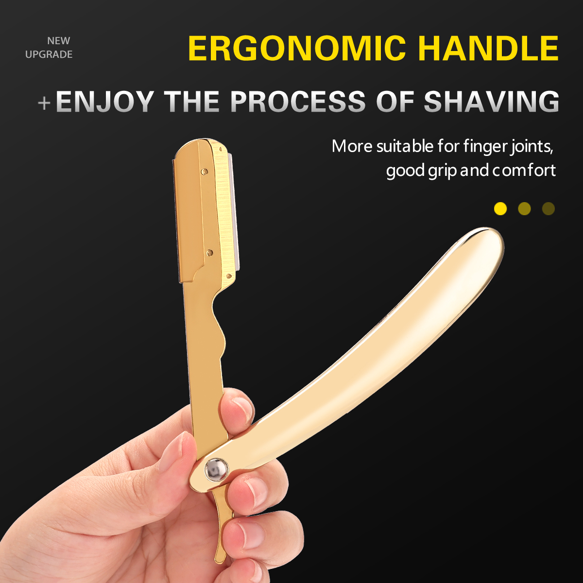 Silver Men Shaving Barber Tool - Home Barbershop 评论和价格
