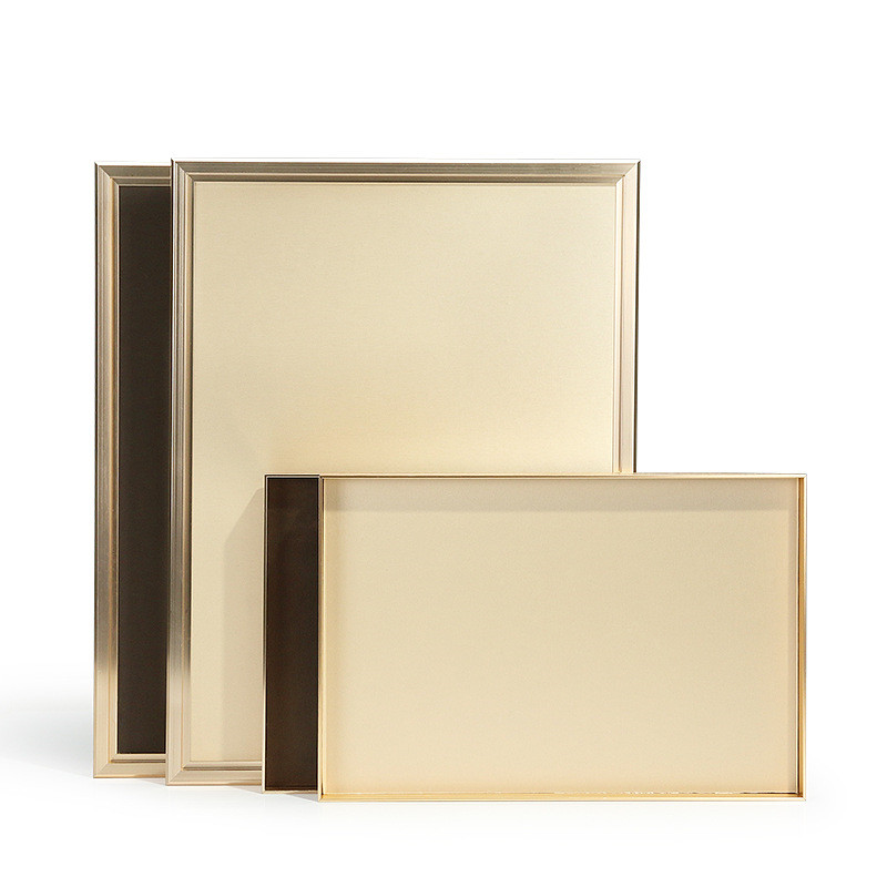 Gold Color Metal Frame Blank J - Bar Cart Gold 评论和价格