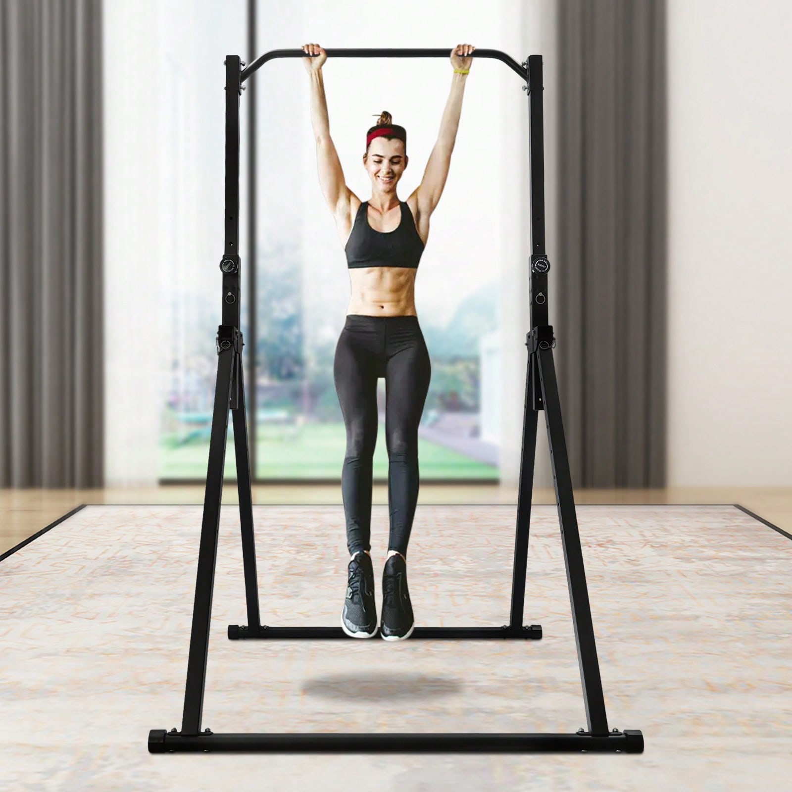 Triangular Pull Up Station Pul - Home Bar And Gym 评论和价格