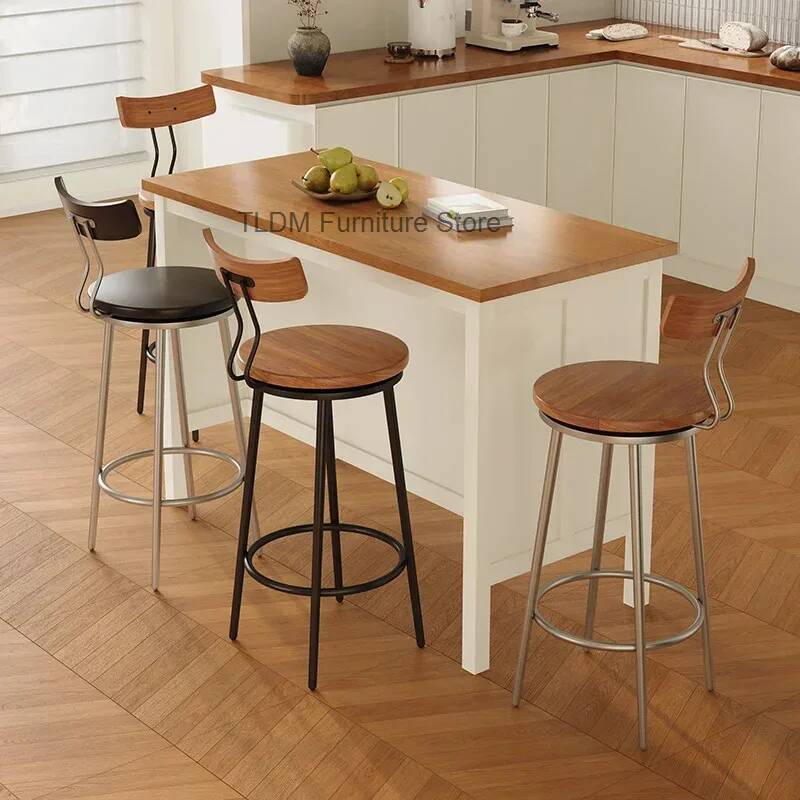 Nordic Simple Bar Chair Househ - Home Bar Stools 评论和价格