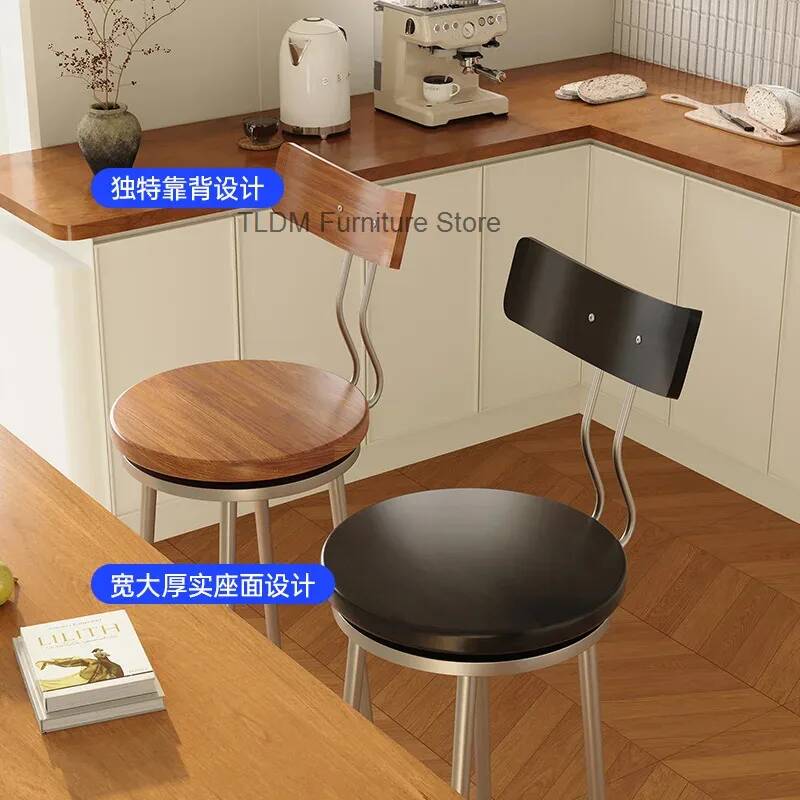 Nordic Simple Bar Chair Househ - Home Bar Stools 评论和价格