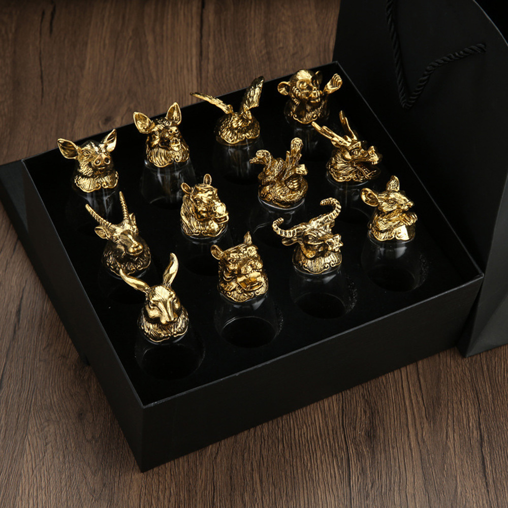 Luxurious Retro Zodiac Crystal - Old Fashioned Glass 评论和价格