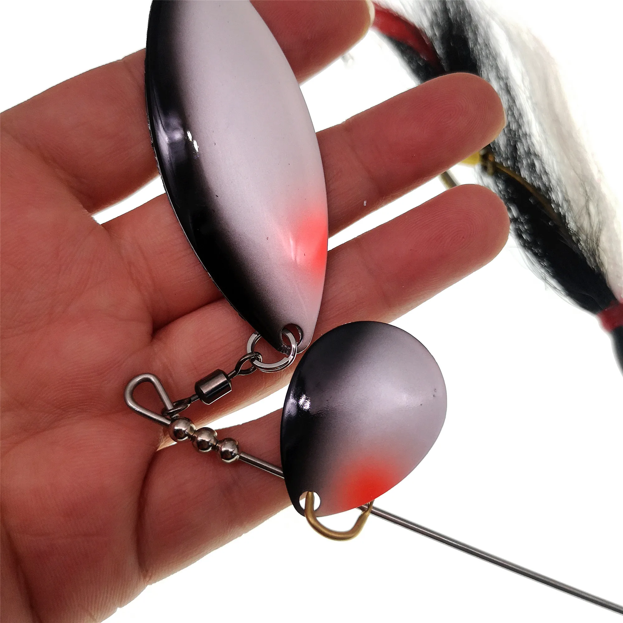 MUKUN Fishing Spinnerbait Lure - Jigger Double Sided 评论和价格