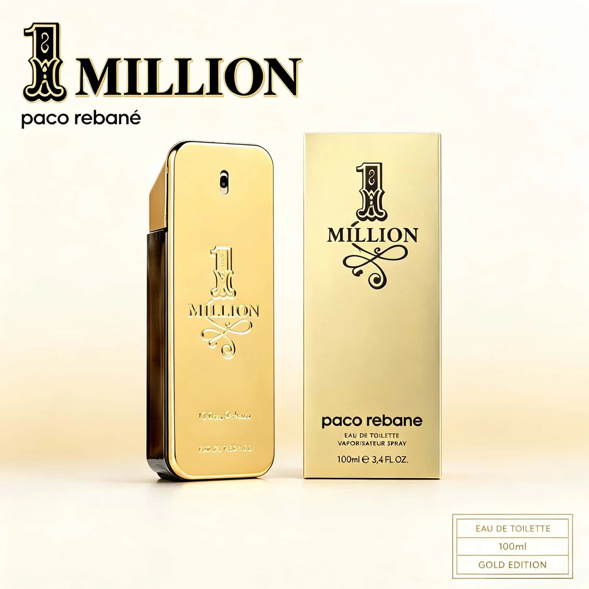 Paco Rabanne 1 Million Eau de  - Home Bar Accessories 评论和价格