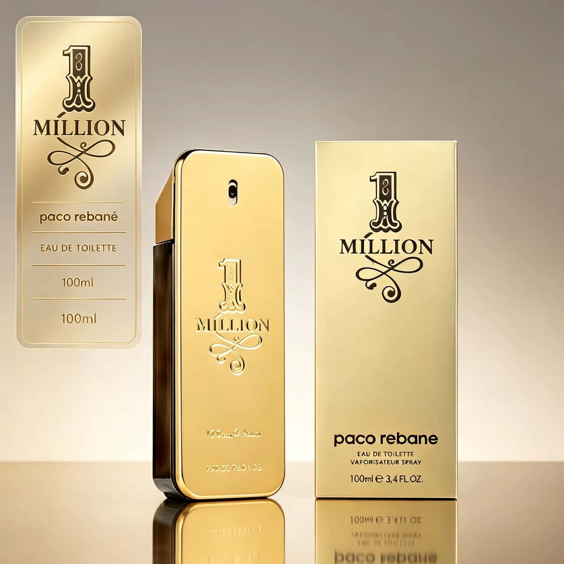 Paco Rabanne 1 Million Eau de  - Home Bar Accessories 评论和价格