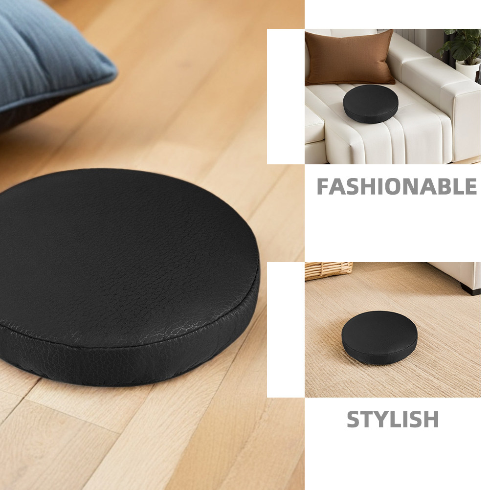 2Pcs Black Round Stool Covers  - Home Bar Stools 评论和价格
