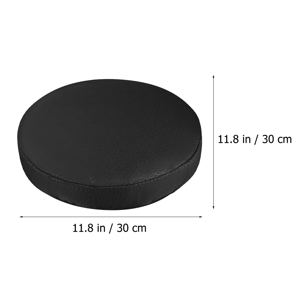 2Pcs Black Round Stool Covers  - Home Bar Stools 评论和价格