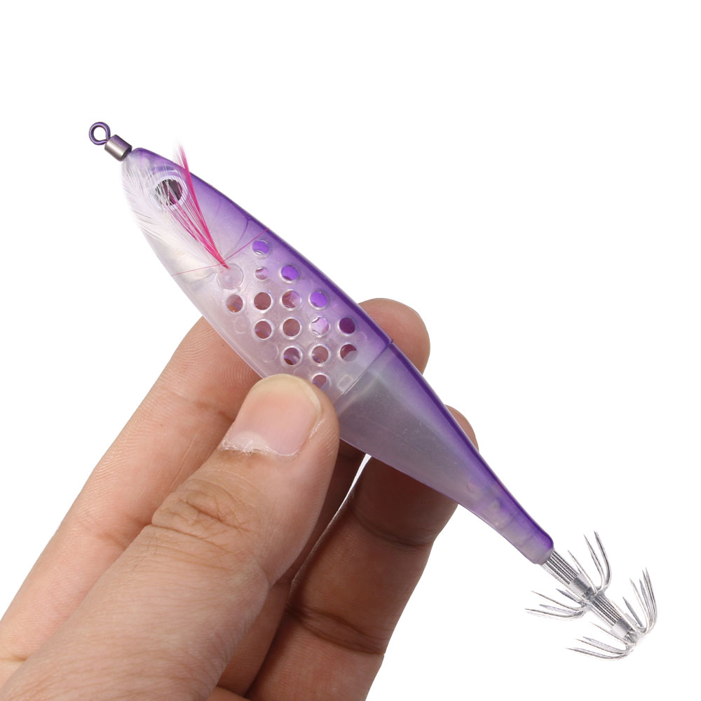 Glow In The Dark Squid Bait Eg - Jigger Double Sided 评论和价格