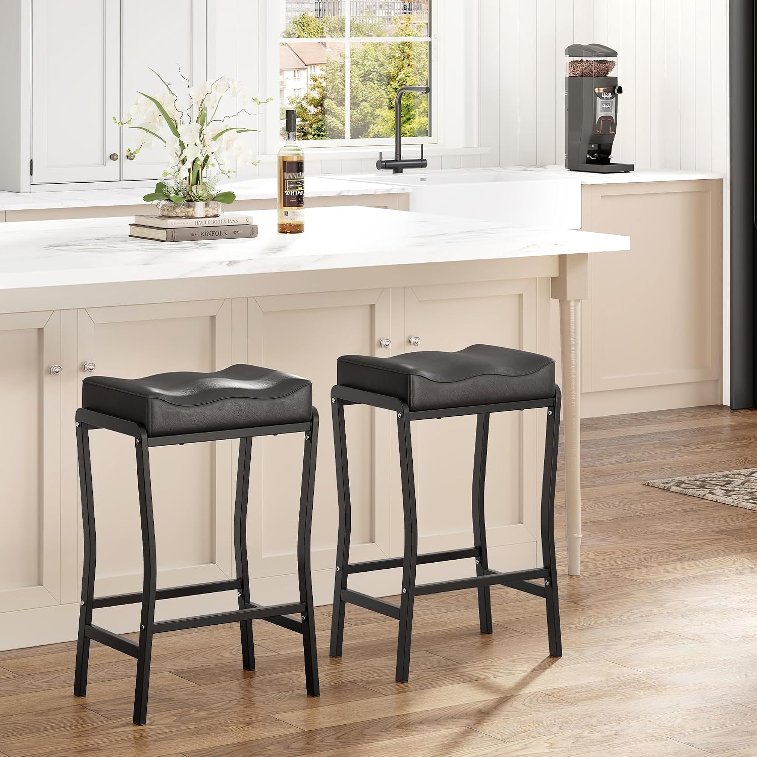 Counter Height Bar Stools Set  - Home Bar Stools 评论和价格