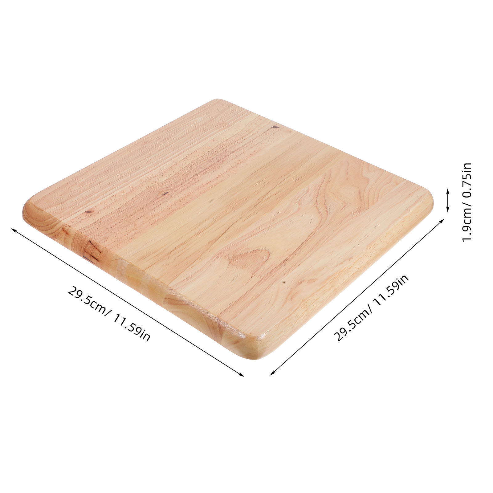 Solid Wood Square Stool Top Re - Home Bar Stools 评论和价格