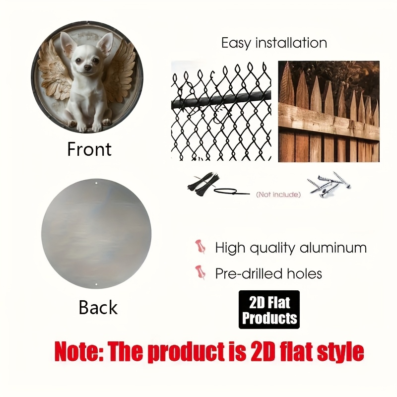 2D Flat, 1pc, Chihuahua Theme, - Home Bar And Coffee 评论和价格
