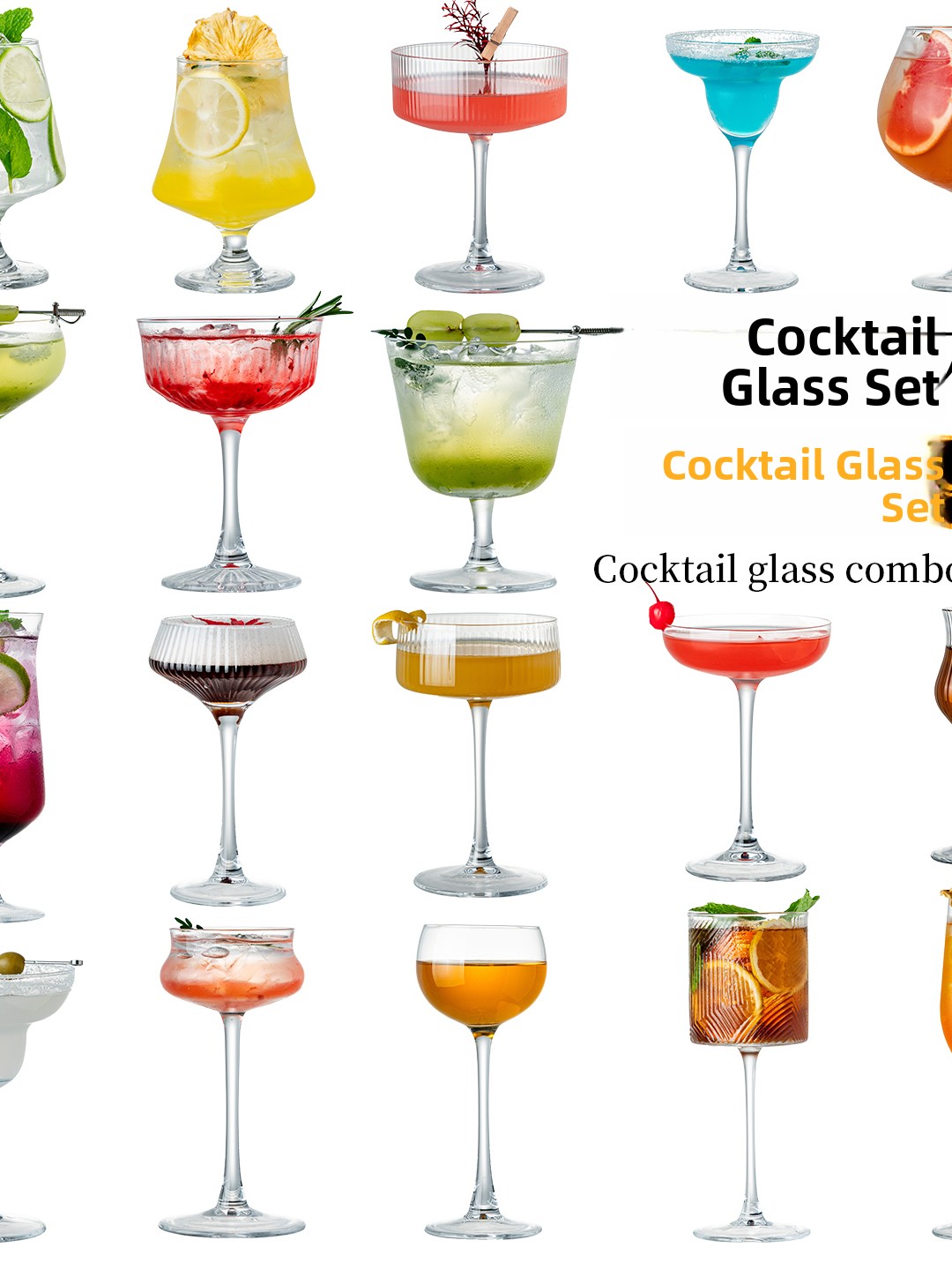 Premium Crystal Glass Cocktail - Old Fashioned Glass 评论和价格
