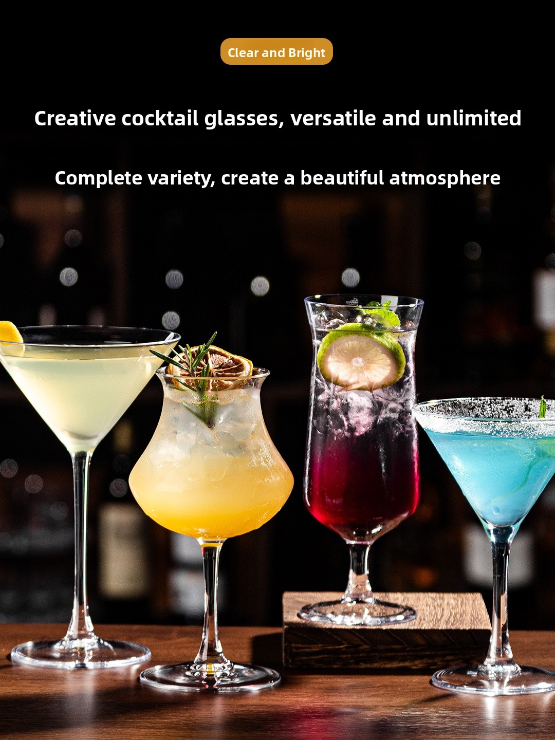 Premium Crystal Glass Cocktail - Old Fashioned Glass 评论和价格
